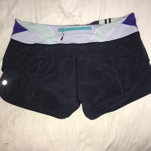 Lululemon speed shorts size 8